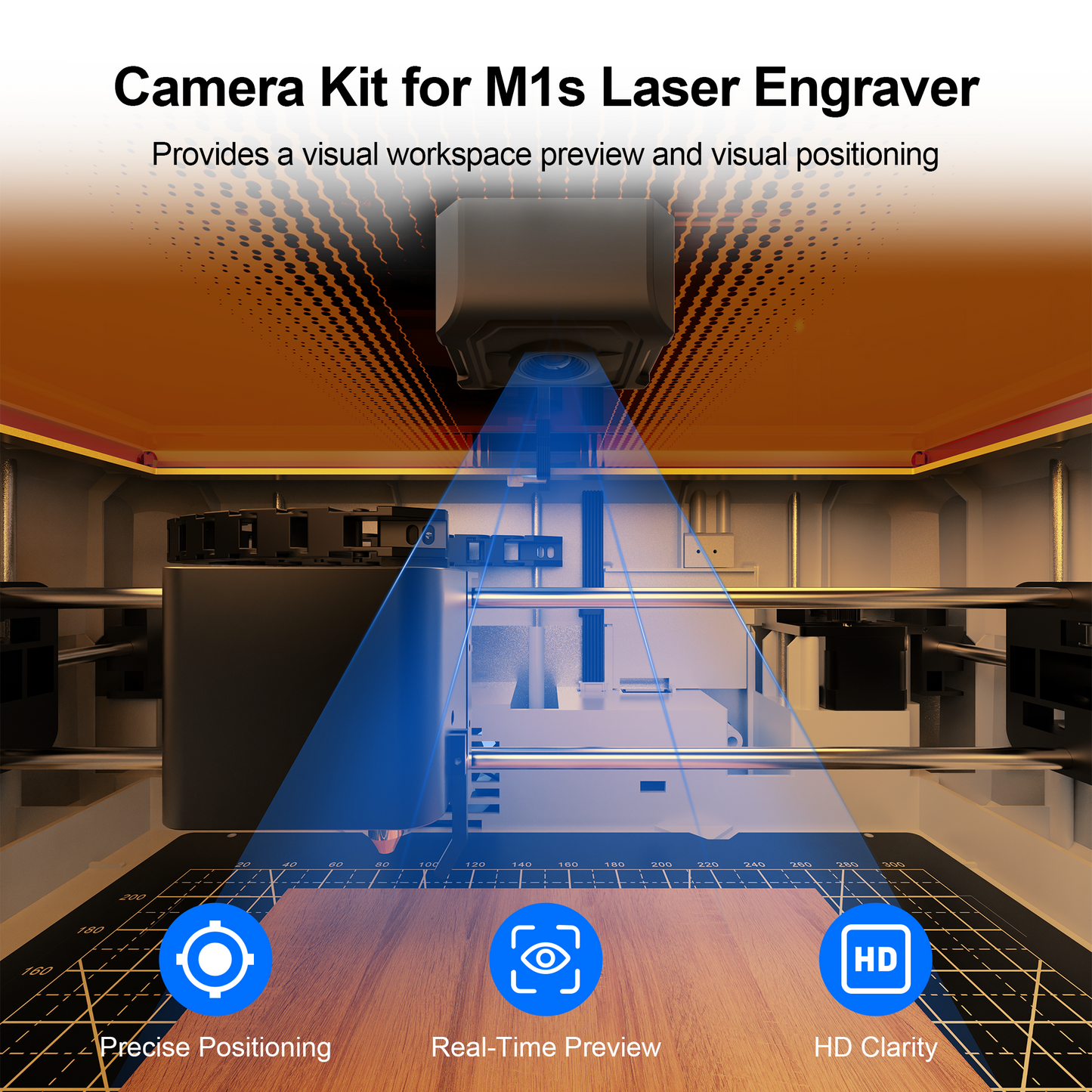 Laservii M1s Laser Engraver Camera Kit