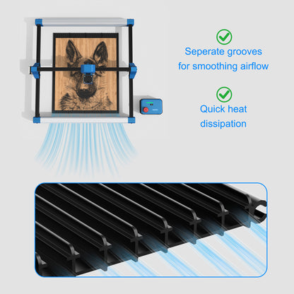 Laservii Aluminum Laser Cutting Honeycomb Workbench Table