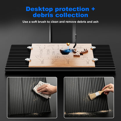 Laservii Aluminum Laser Cutting Honeycomb Workbench Table