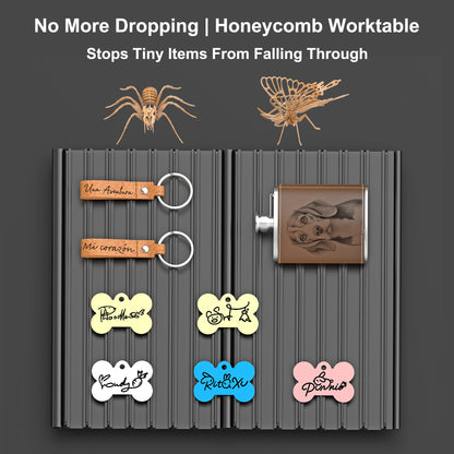 Laservii Aluminum Laser Cutting Honeycomb Workbench Table