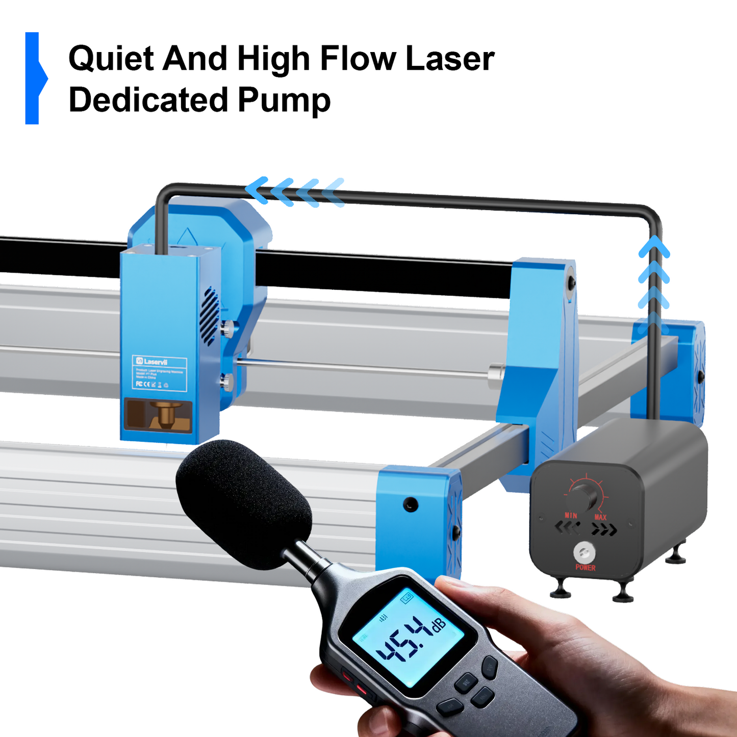 Laservii Air Assist Kit 30L/min