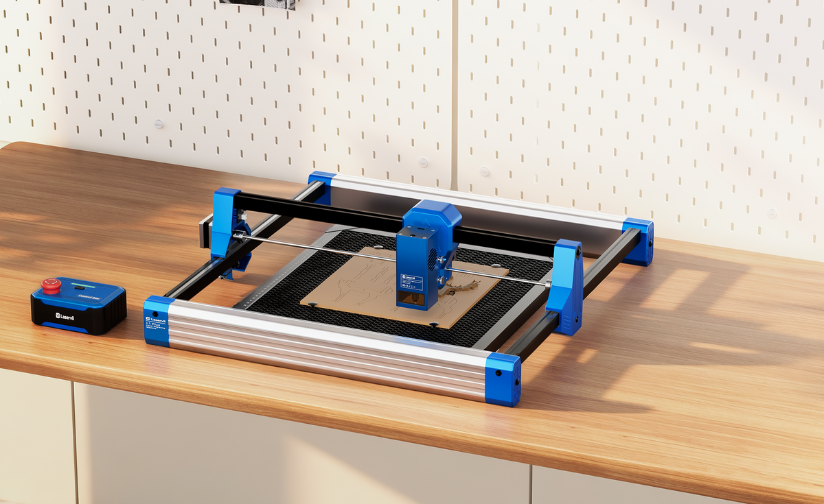 Supports engraving materials, rapidly removes smoke generated during engraving, ensuring engraving quality and a clean engraving environment.