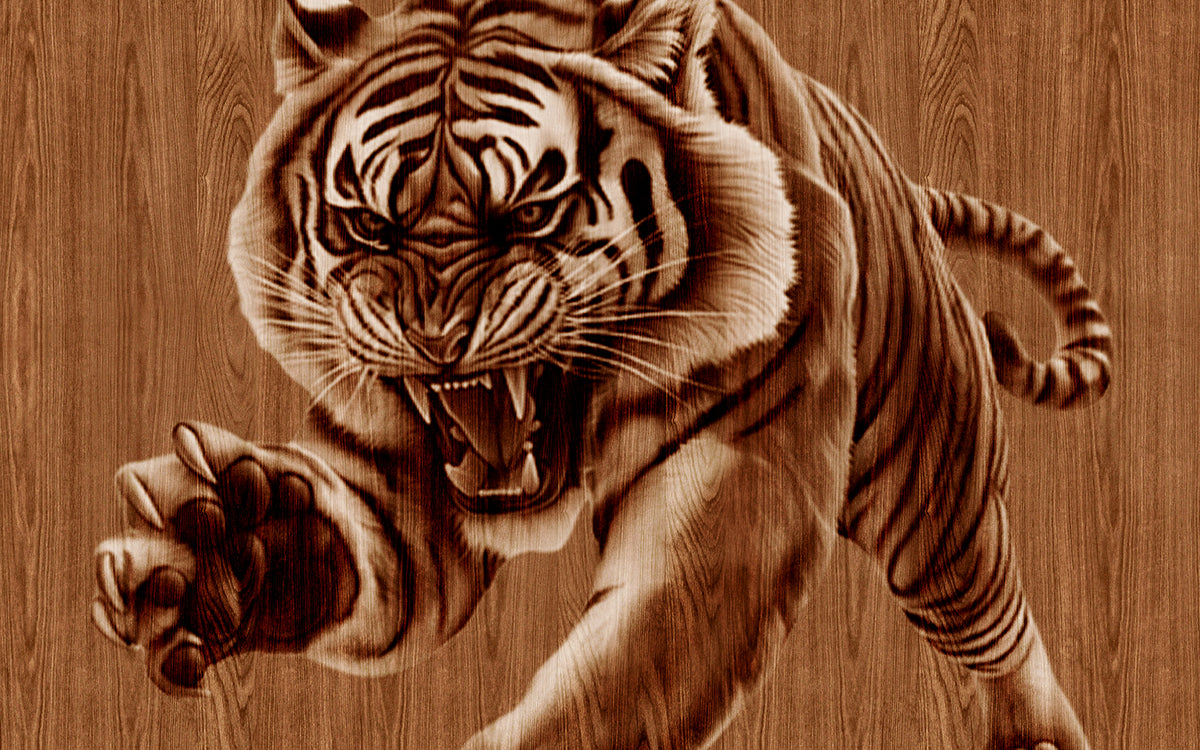 Capable of Engraving Extremely Fine Lines, Dots, and Textures That are Barely Discernible to The Human Eye. Whether It's Intricate Engineering Blueprints, Delicate Signatures, The Strands of Hair in Portraits, or Tiny QR Codes, It Reproduces Them With Clarity and Precision. Achieving “What You See is What You Get.”