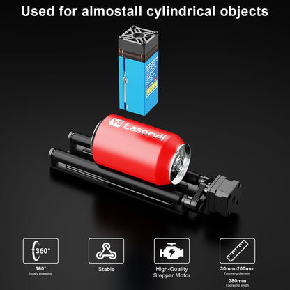 laser cutter rotary attachment